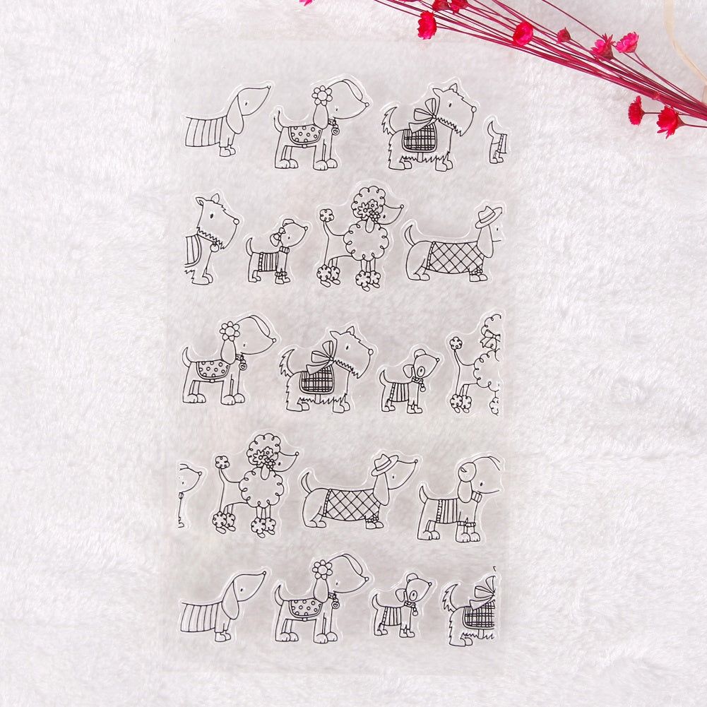 Unicorn Horse Transparent Stamper DIY Scrapbooking Card Photo Album Decoration