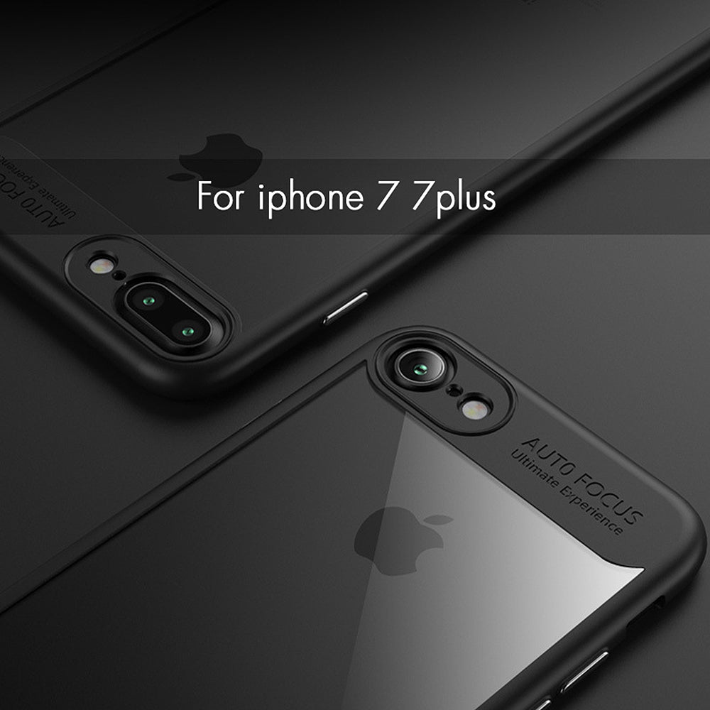 Full Protective TPU Transparent Back Cover phone cases for iPhone 6 6S 7 Plus For iPhone 7 Case