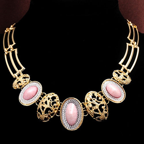 Wedding Bridal Women's Drop Pendant Chain Necklace Bracelet Earrings Ring Set