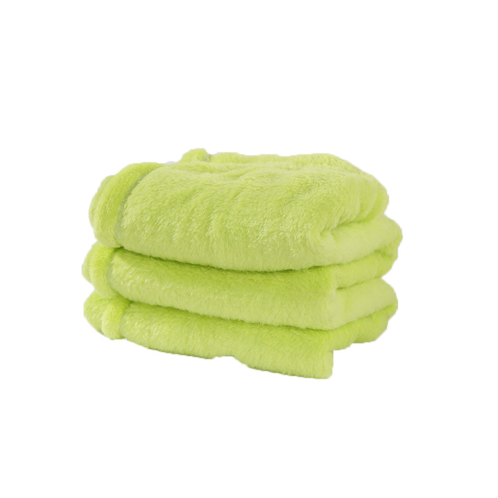 Super Soft Solid Color Thickened Warm Flannel Blanket Sofa Bedroom Throw Rug