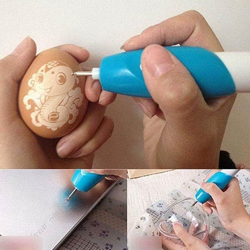 Electric Engrave Engraving Engraver Pen Jewelry Glass Wood Carve Tool DIY