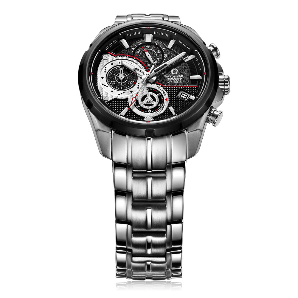 Luxury brand watches men 2016 fashion elegant hot sport timer men's quartz wrist watch waterproof 100m  # 8303