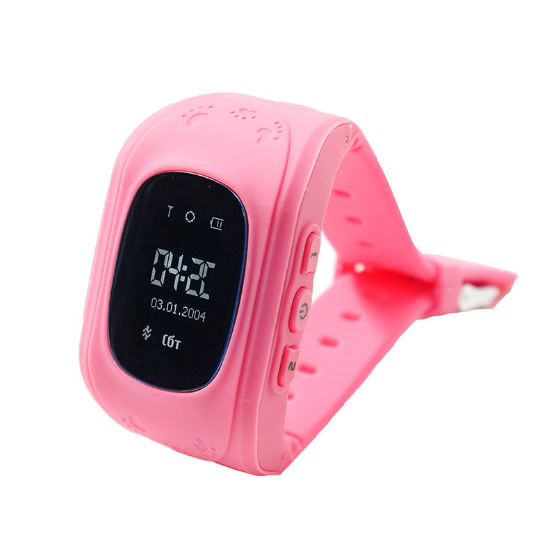 Anti Missing Q50 OLED Child GPS Tracker smart clock