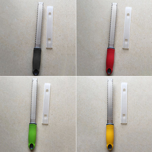 Multipurpose Lemon Citrus Cheese Zester Stainless Steel Grater Shredder Tool