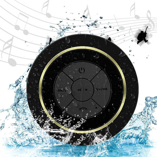 Waterproof Bluetooth Speaker, Shower Speakers Portable Wireless Dust-proof, Built-in Mini Mic and Hands-Free Speakerphone,Easily With All Your Bluetooth Devices