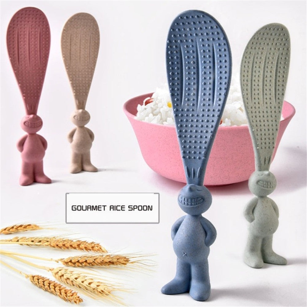 Wheat Straw Gourmet Rice Spoon Natural Wheat Rice Spoon