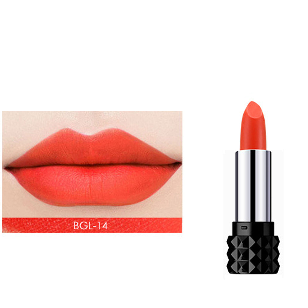 Long Lasting Matte Women Moisturizing Lipstick Party Wedding Fashion Cosmetic