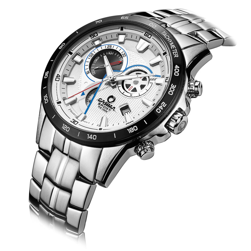 Luxury brand watches men 2016 fashion trends Multi-functional sport mens quartz wrist watch Waterproof  #8210