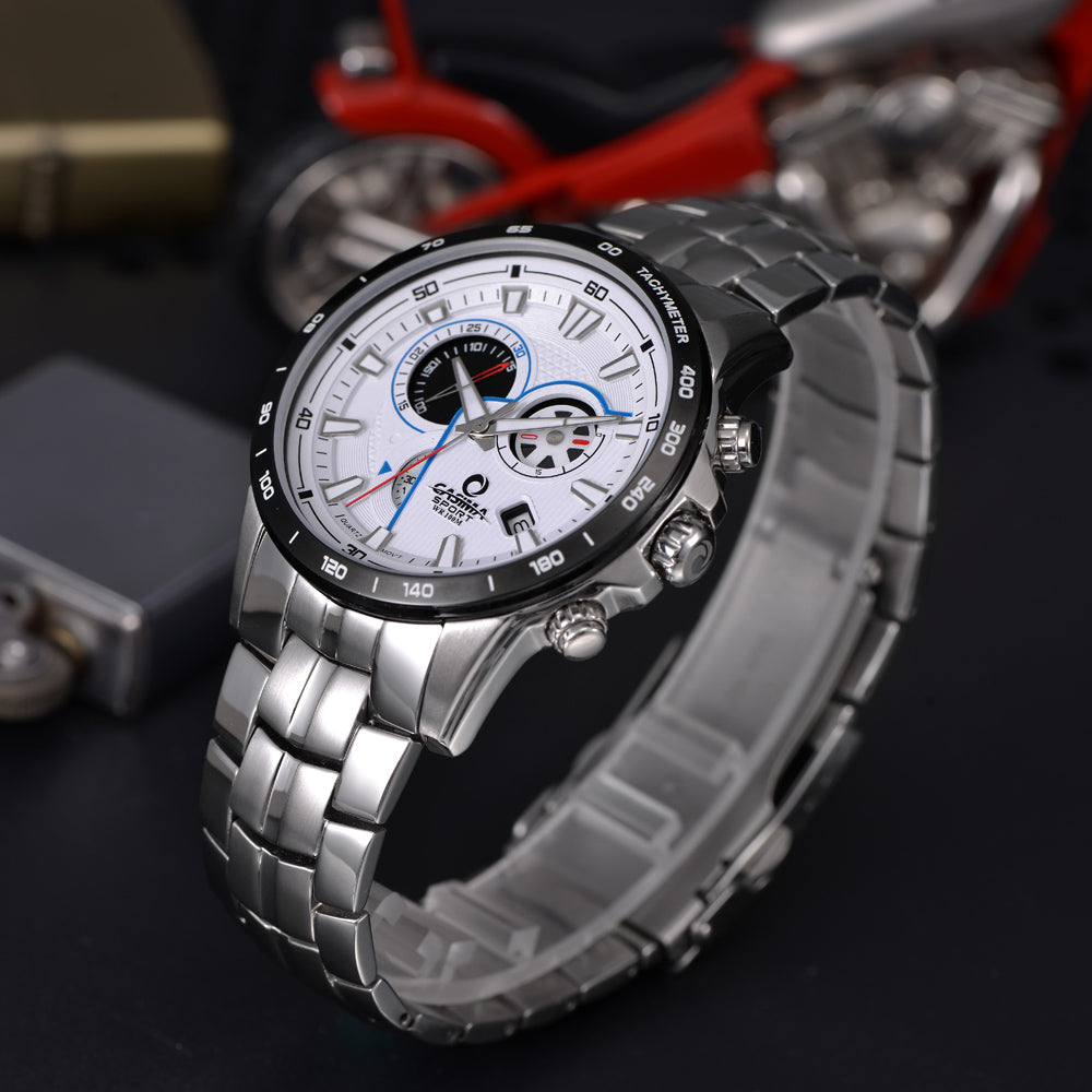 Luxury brand watches men 2016 fashion trends Multi-functional sport mens quartz wrist watch Waterproof  #8210
