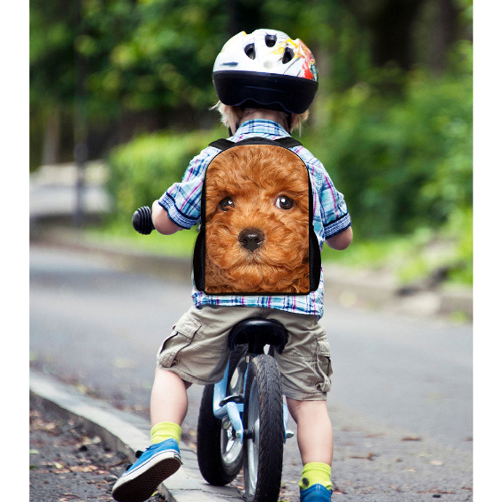 Cute 3D Pomeranian Children Mini Backpack Small Kids Shoulder Bagpack For Little Girls Boys Schoolbag