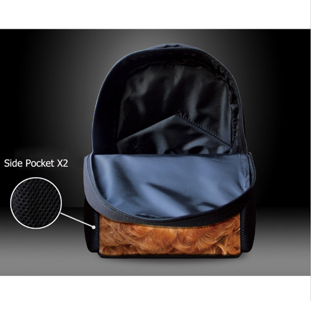 Cute 3D Pomeranian Children Mini Backpack Small Kids Shoulder Bagpack For Little Girls Boys Schoolbag