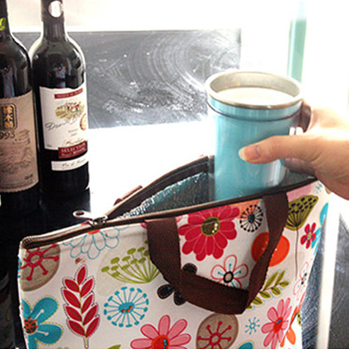 Thermal Travel Picnic Lunch Tote Waterproof Insulated Cooler Carry Hand Bag