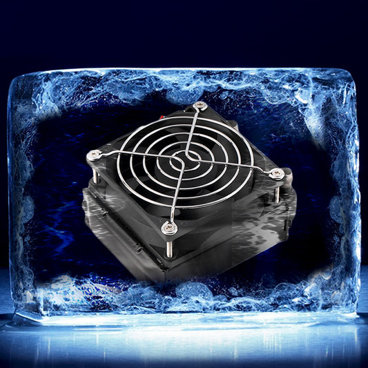 80mm Aluminum Water Cooling Exchanger Cooled Row Heat Radiator Fan for CPU PC