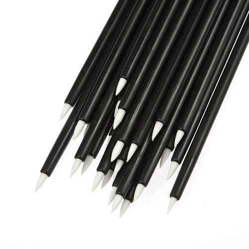 50 Pcs Cosmetic Makeup Tool Disposable Eyeliner Liquid Wand Applicator Brush