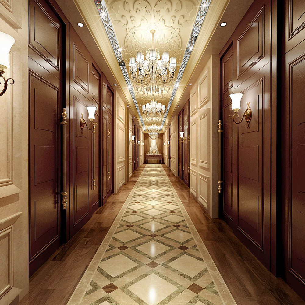 DIY Acrylic Line Mirror Wall Stickers Bedroom Living Room Hallway Home Decors