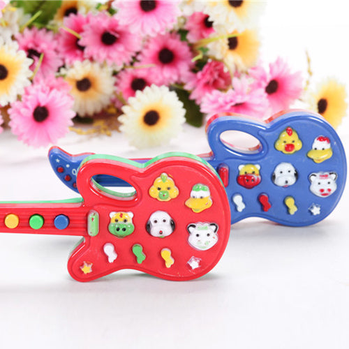 Electronic Guitar Toy Nursery Rhyme Music Children Baby Kids Educational Gift
