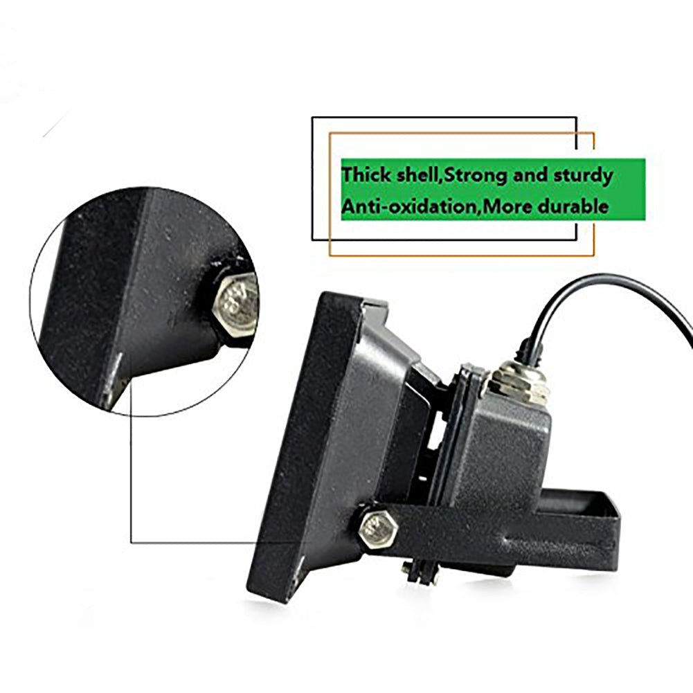 Outdoor Waterproof Solar Powered 12 LED Flood Light Home Garden Security Lamp