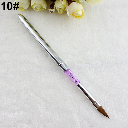 5pcs UV Gel Acrylic Nail Art Brush Painting Pen Nail Tips Manicure Tool
