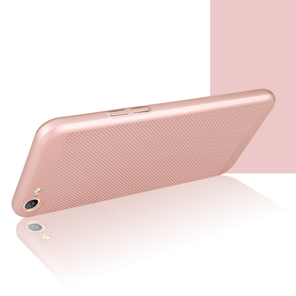 Utral Thin OPPO A57 Mesh Design Radiating Back Covers Super Light PC Hard Phone Case for OPPO A57