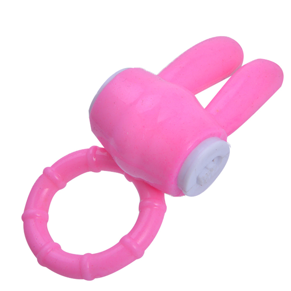 Unisex Adult Sex Toy Rabbit Ear Vibrator Silicone Stimulation Masturbation Tool