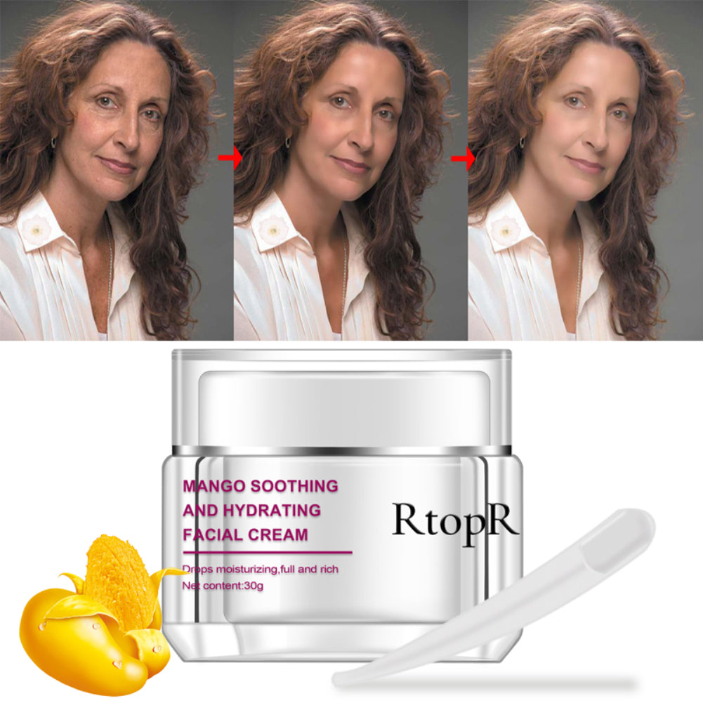 30g Mango Soothing Hydrating Skin Care Embellish Moisturizing Women Facial Cream