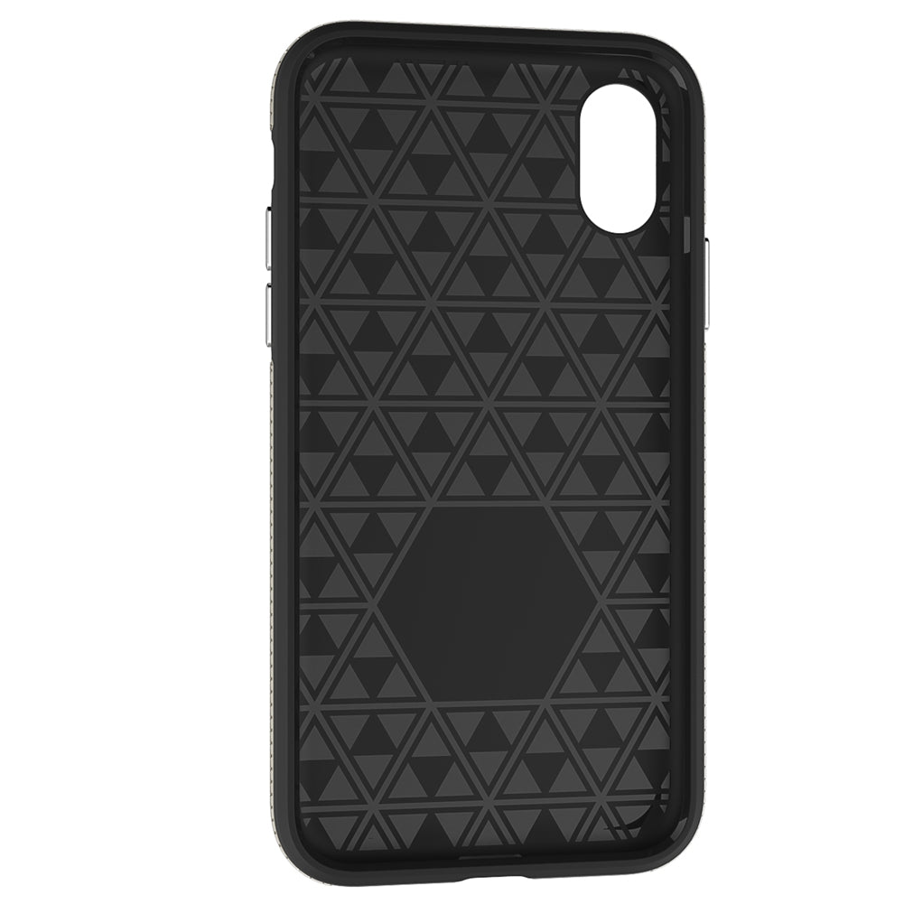 for iPhone X / 10 2 in 1 Heavy Duty Phone Case Shook Proof Back Cover Mobile Shield Shell for iPhoneX