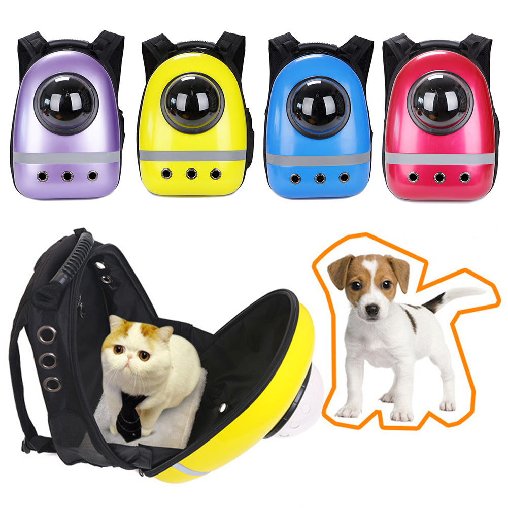 Pet Cat Dog Puppy Outdoor Carrier Travel Bag Space Capsule Breathable Backpack