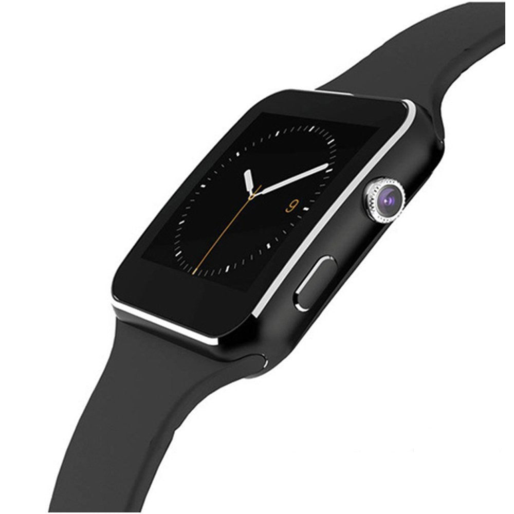 Bluetooth Smart Watch X6 Sport Fitness Tracker Camera Radio Sim Card For Apple iPhone Android Phone
