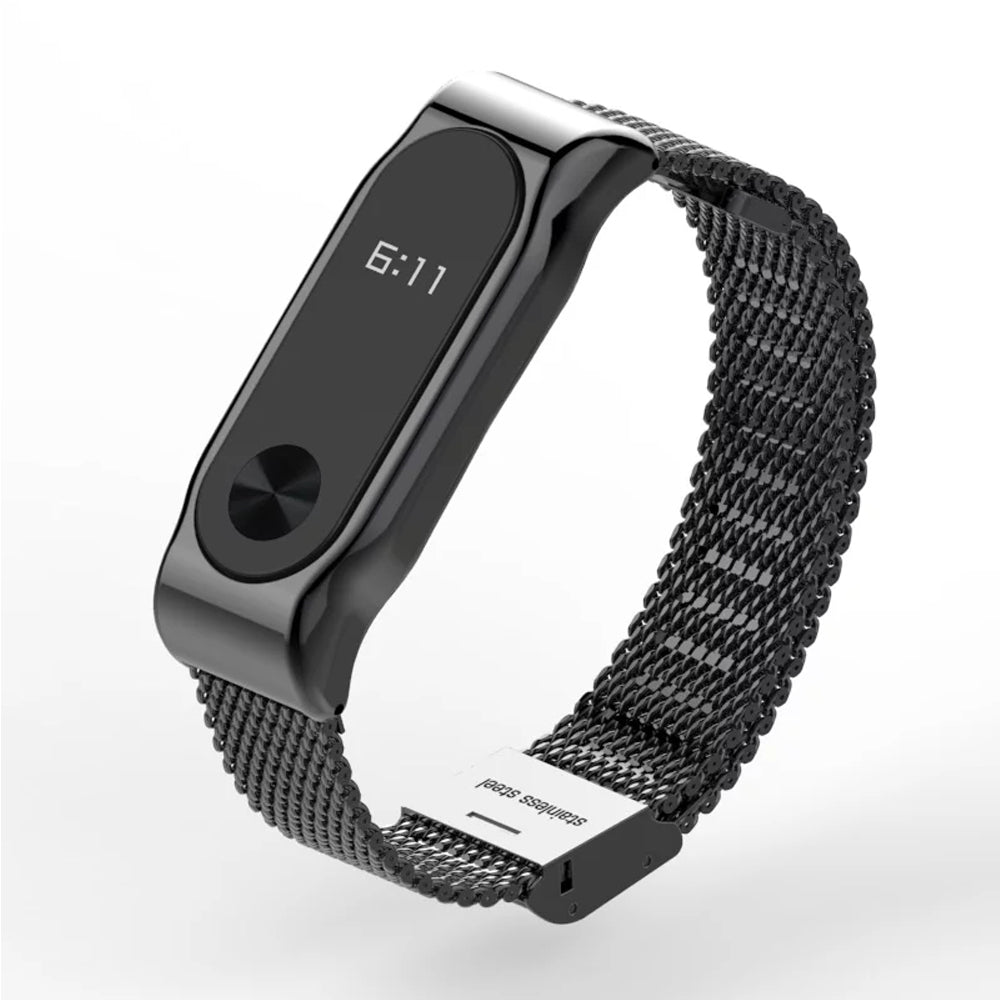 Replace Metal Strap Band For Xiaomi Mi Band 2 Accessories Wristbands Stainless Steel Bracelet