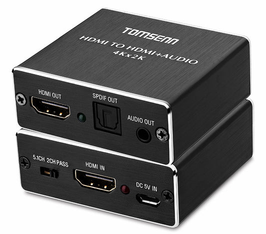 HDMI audio extractor HDMI TO HDMI Adio converter HDMI TO spdif HDMI V1.4,support 4K*2K