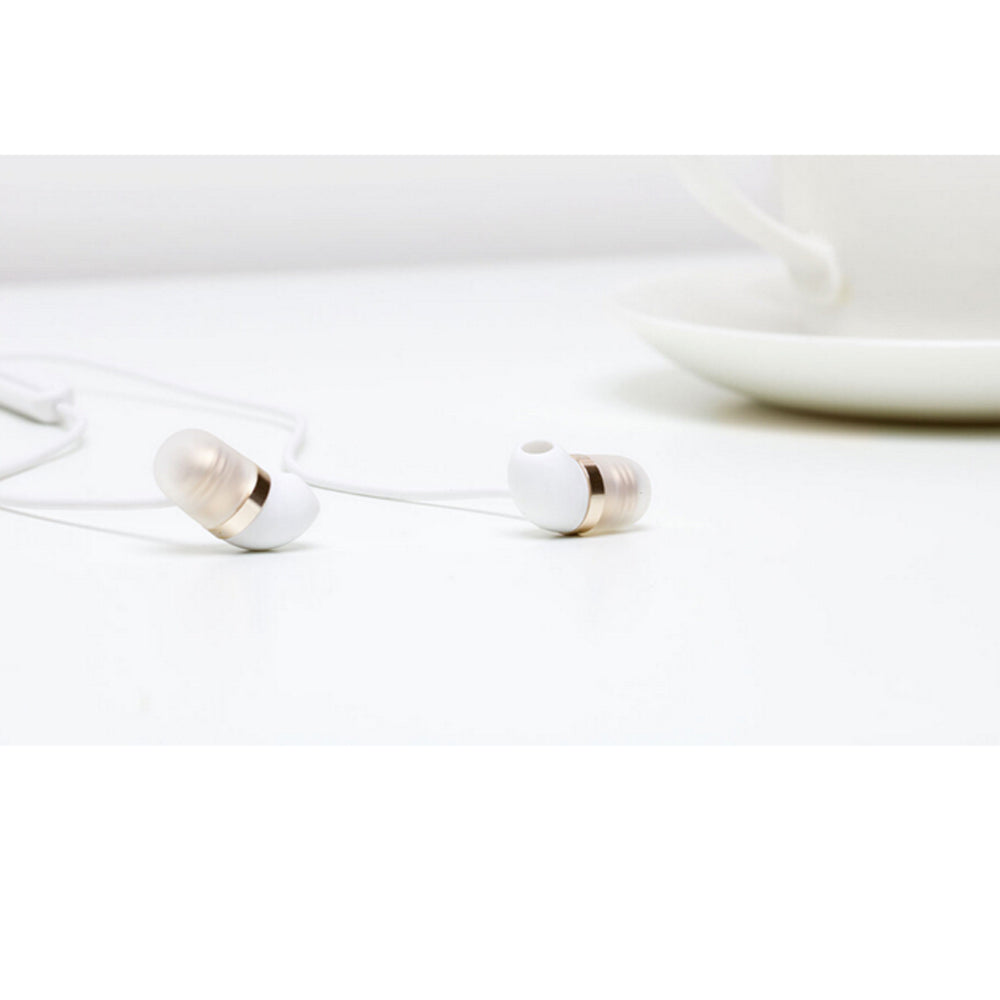 Original  Capsule Piston Silicone In-Ear Headphones With Mic