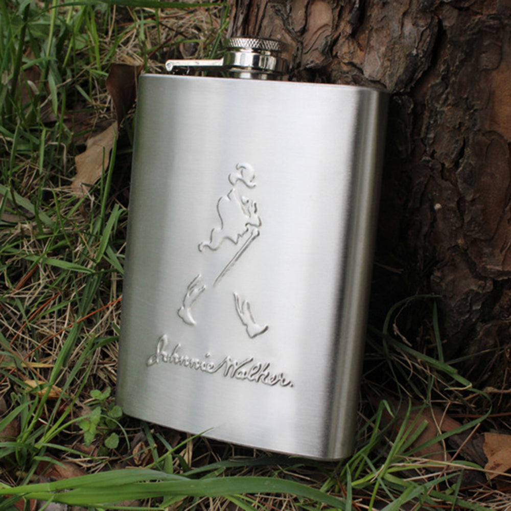 OZ3 Stainless steel flagon 8 ounces Portable for men use for Business gifts, home decorations