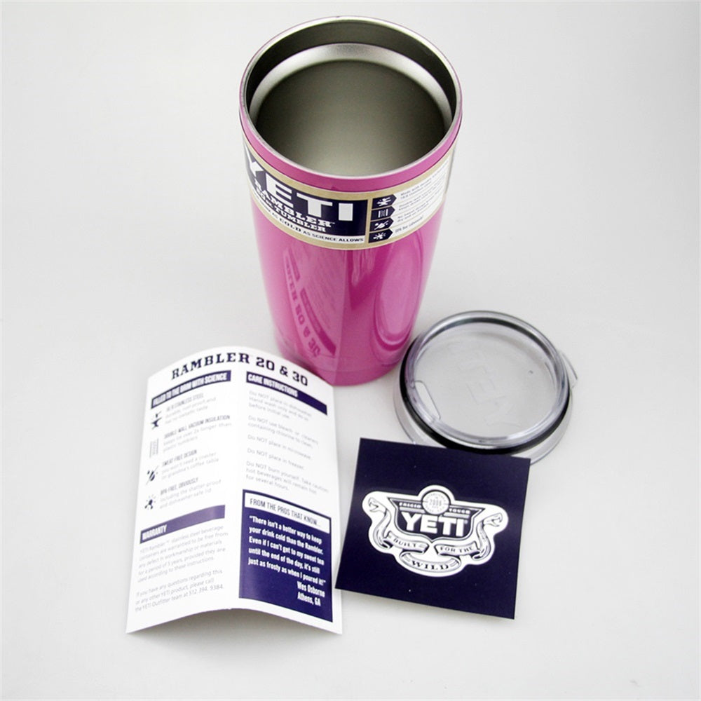 TETY Fashion Stainless Steel Thermal insulation Cup 900ML