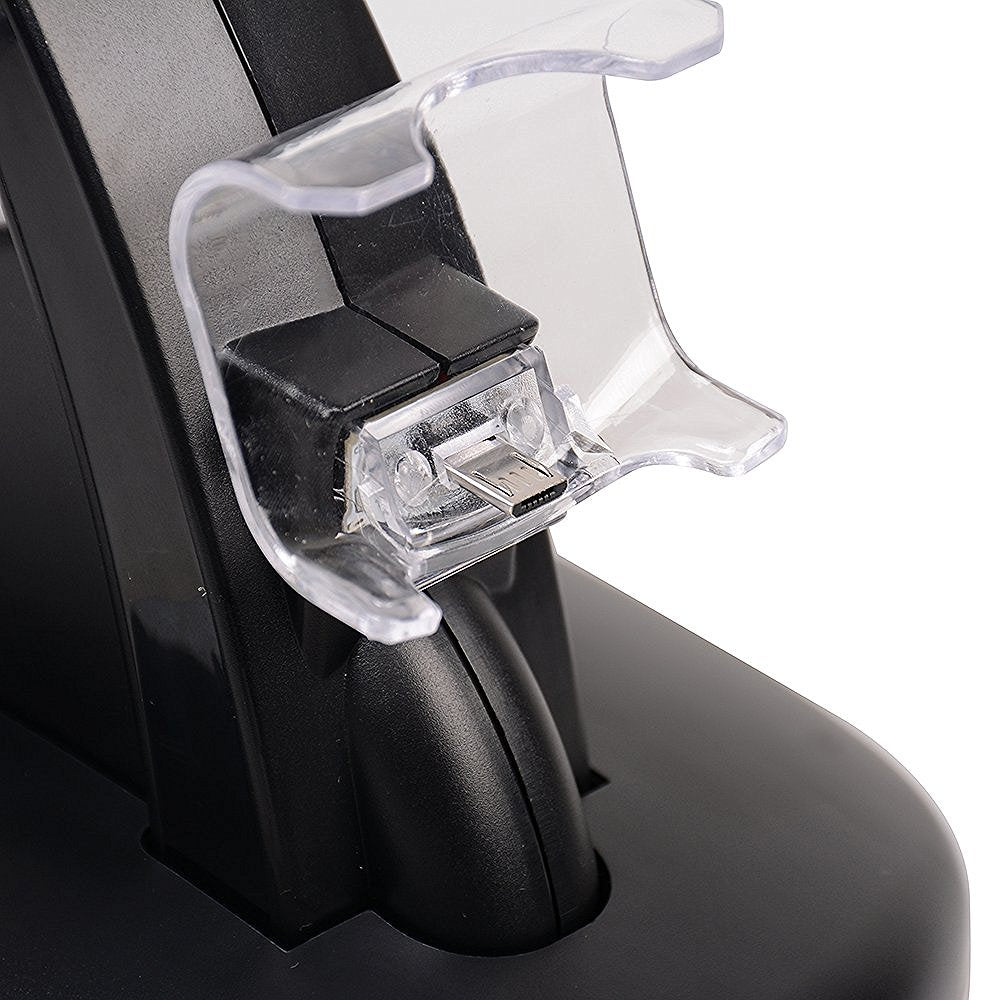 Dual USB Charging Charger Docking Station Stand for Playstation 4 PS4 Controller