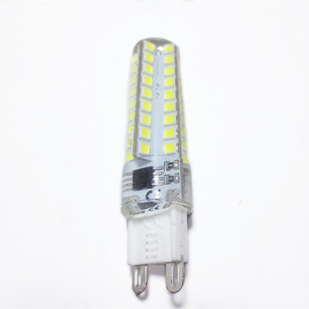 2 pieces Silicone E14 G9 Dimmable SMD 2835 7W 72 Chips LED Corn lamp Droplight Chandelier candle bulb Pendant light lighting