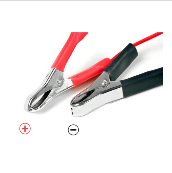 DX Overstriking car emergency battery FireWire clip cable bold line Vehicle mounted electric emergency connecting cable accessories