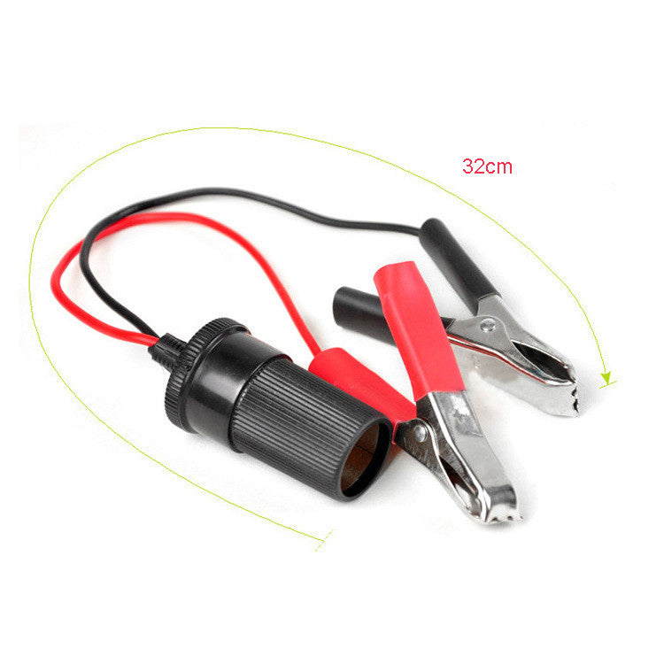 DX Overstriking car emergency battery FireWire clip cable bold line Vehicle mounted electric emergency connecting cable accessories