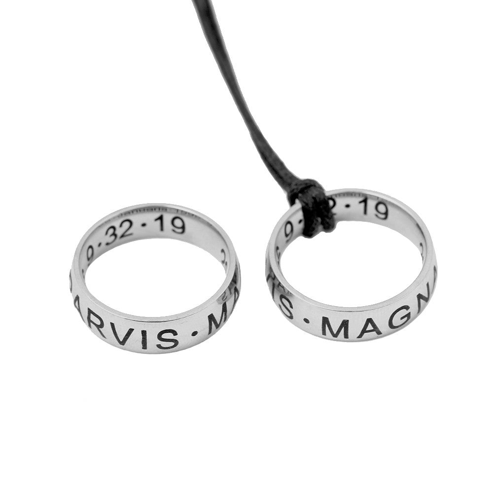 PS3 Uncharted 3 Nathan Drake's Ring Cord Strap Necklace