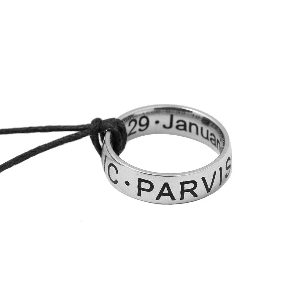 PS3 Uncharted 3 Nathan Drake's Ring Cord Strap Necklace