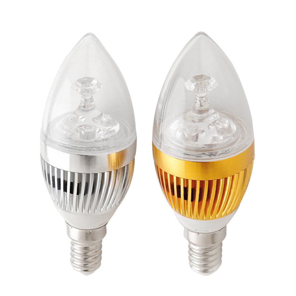 2 Pieces E14 E27 Dimmable 3W 4W 5W LED Candle Light spotlight Bulb Pendant Lamp chandelier droplight lighting