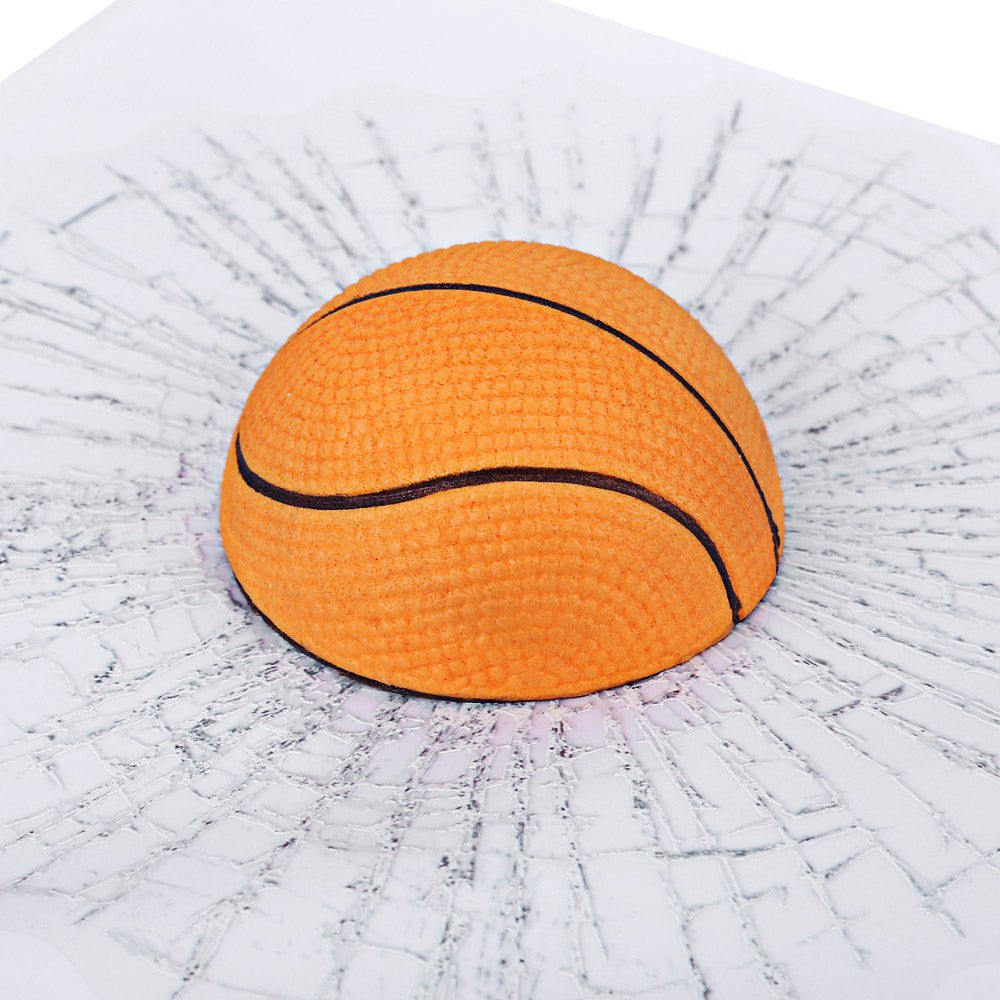 3D Car Stickers Funny Auto Car Styling Ball Hits Car Body Window Sticker Self Adhesive Baseball Tennis Decal Accessories