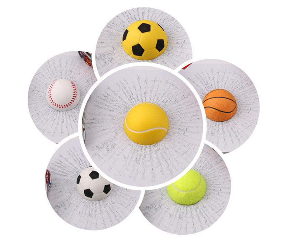 3D Car Stickers Funny Auto Car Styling Ball Hits Car Body Window Sticker Self Adhesive Baseball Tennis Decal Accessories