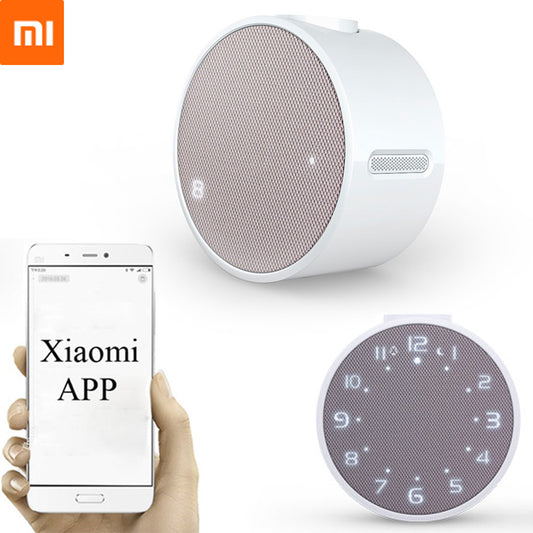 Original  Mi Music Alarm Clock , Bluetooth 4.1 360-Hours-Standby Speaker Mi Alarm Clock - White