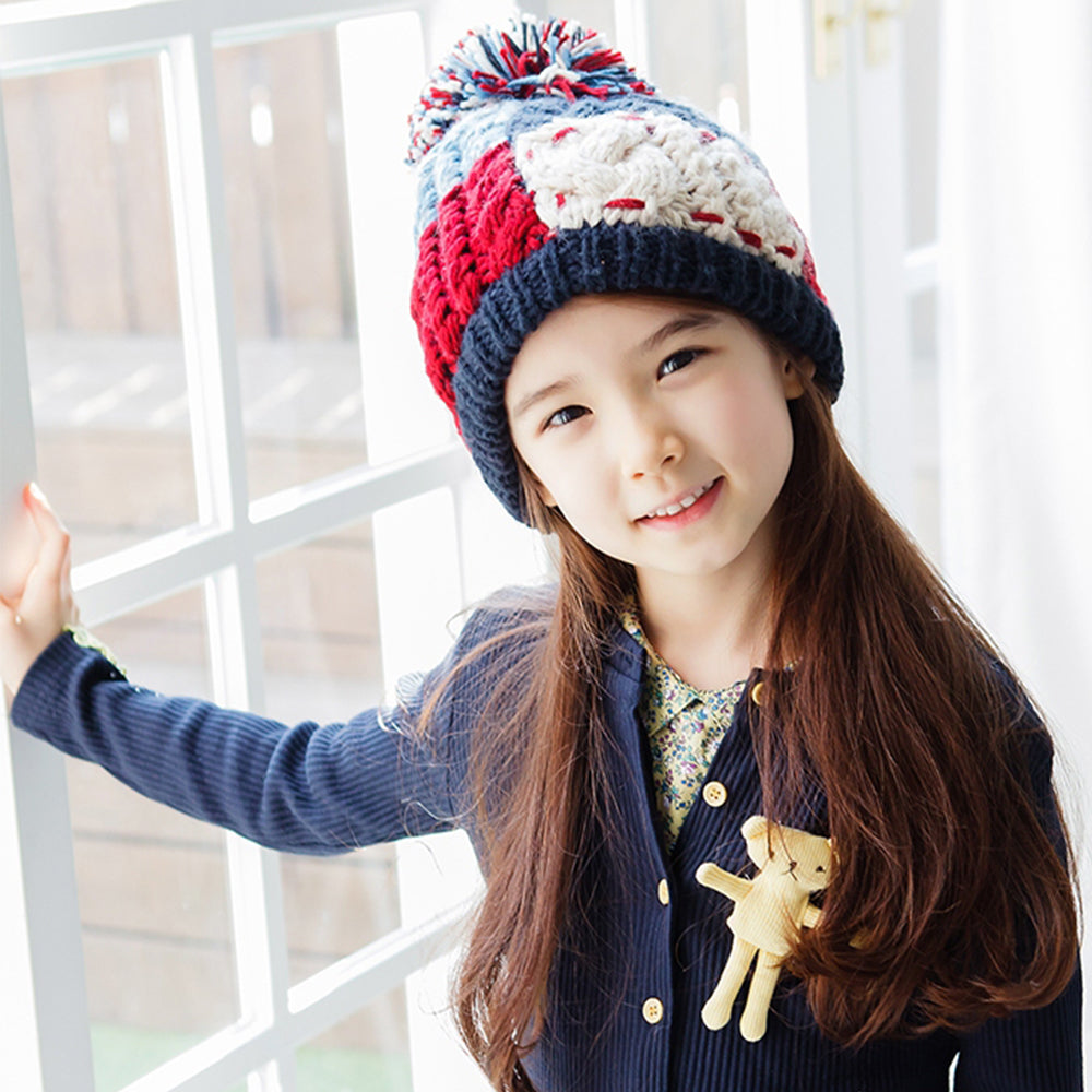 C23 cold warm wool hat boys and girls for autumn and winter
