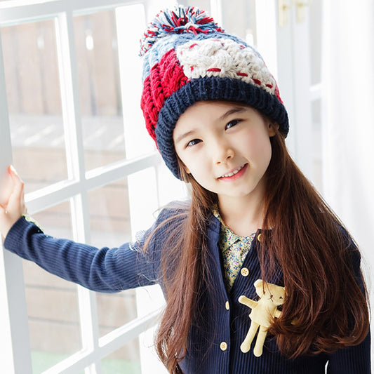 C23 cold warm wool hat boys and girls for autumn and winter