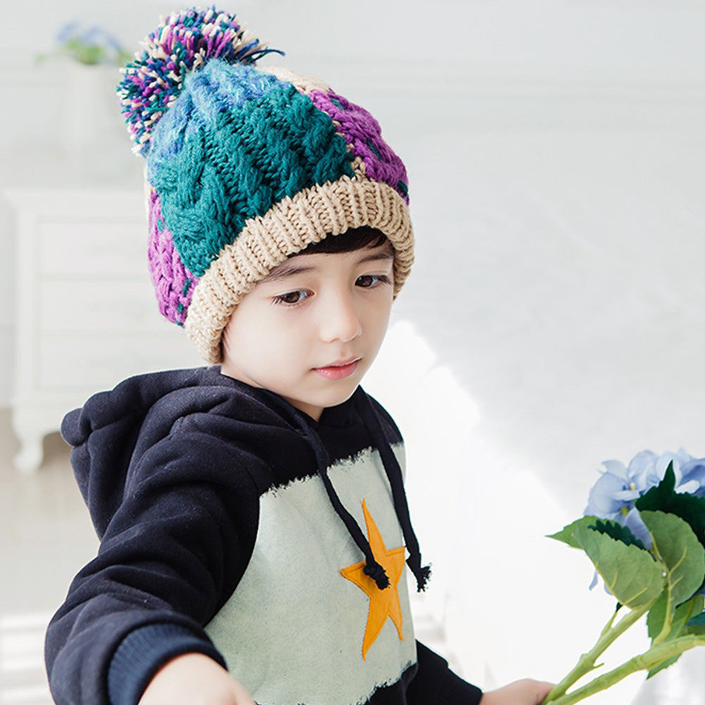 C23 cold warm wool hat boys and girls for autumn and winter