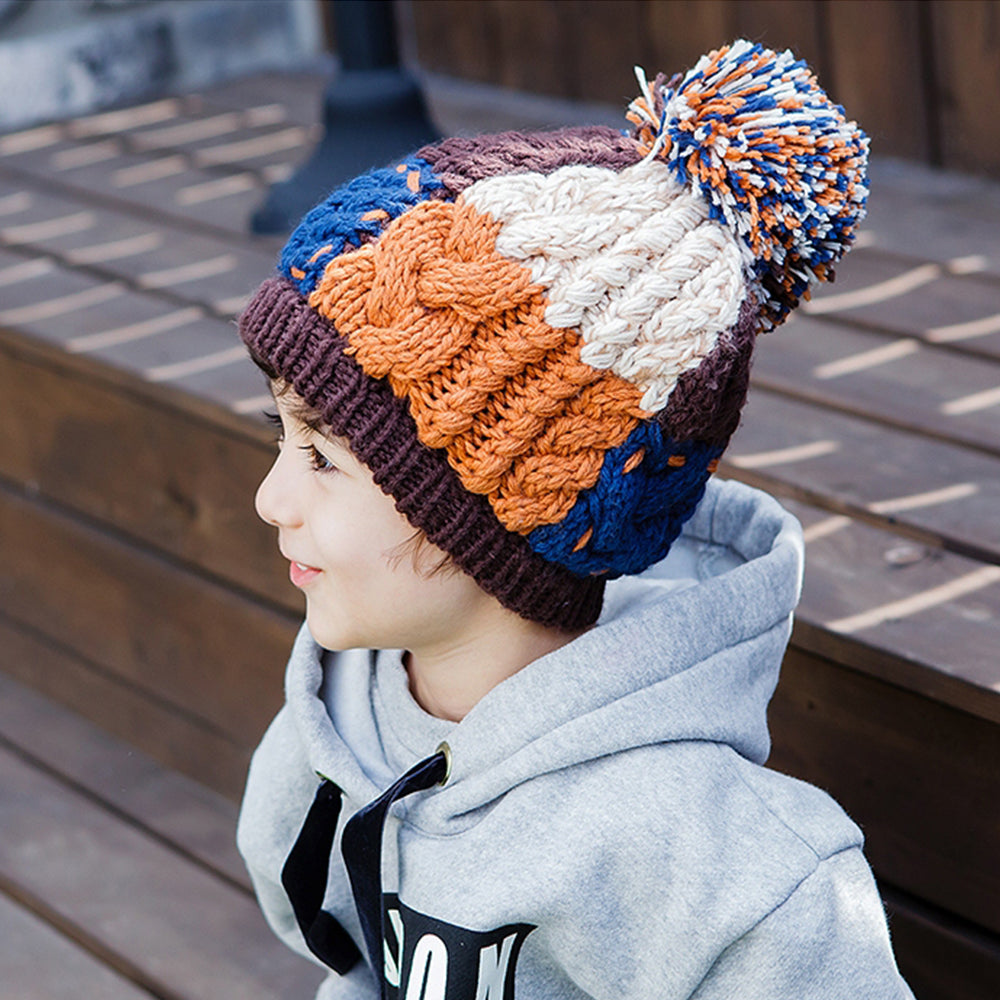 C23 cold warm wool hat boys and girls for autumn and winter