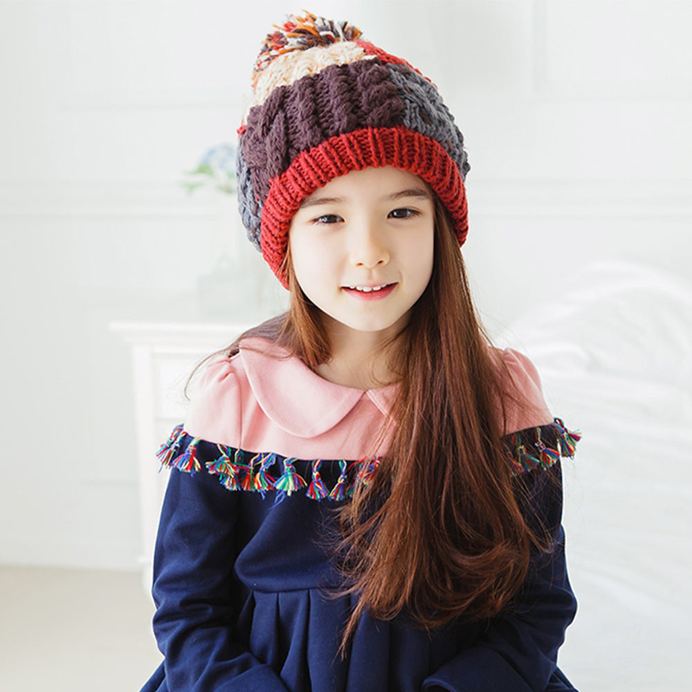 C23 cold warm wool hat boys and girls for autumn and winter