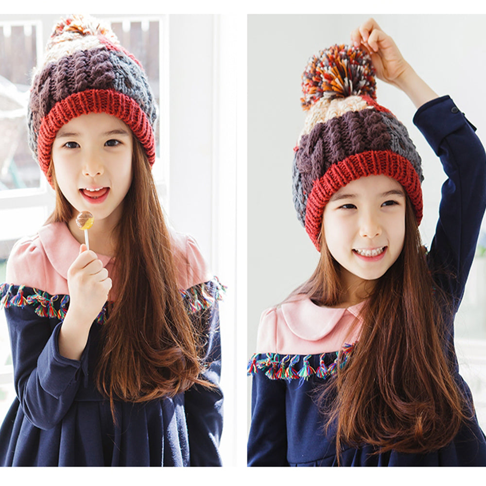 C23 cold warm wool hat boys and girls for autumn and winter