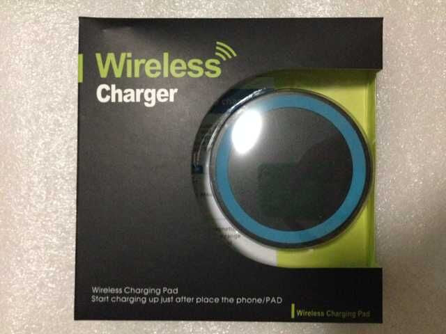 Wireless Charger, Qi Wireless Charging Pad for Galaxy S7,Galaxy S7 edge, Galaxy S6,Note 5 ,S6 Edge+,S6 Edge, Nexus 4/5/6 and All Qi-Enabled Devices(black-blue)